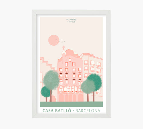 Casa Batllo Art Print