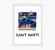 Cargar imagen en el visor de la galería, Print Barrio del Sant Martí