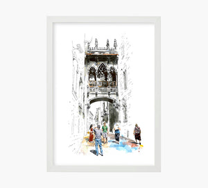 Bisbe Street Art Print