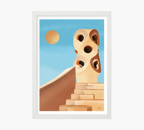 Casa Mila Art Print