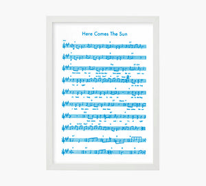 Here Comes The Sun Art Print