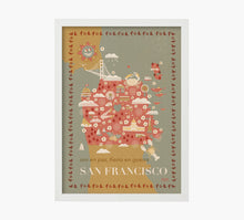 Load image into Gallery viewer, San Francisco Map