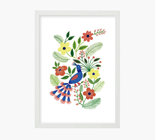 Pavo Real Art Print