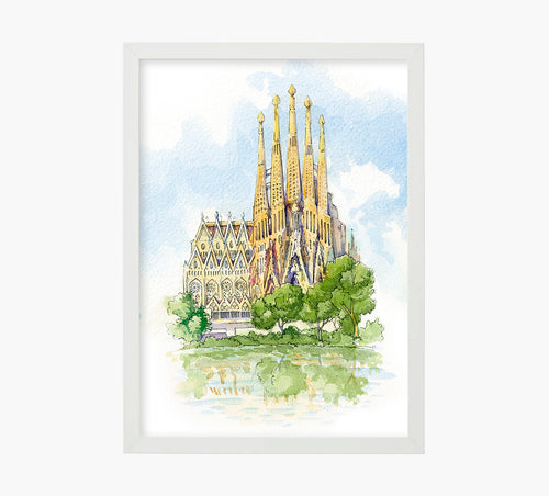 Sagrada Família Art Print
