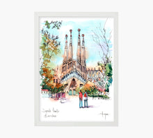 Cargar imagen en el visor de la galería, Sagrada Familia Passio Art Print