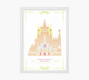 Sagrada Família Art Print