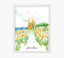 Cargar imagen en el visor de la galería, Sagrada Família Vista Art Print