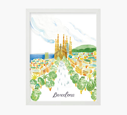 Sagrada Família Vista Art Print