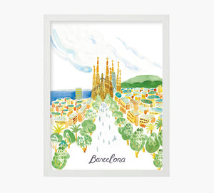 Sagrada Família Vista Art Print