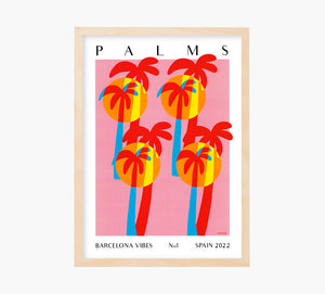 Palms Art Print