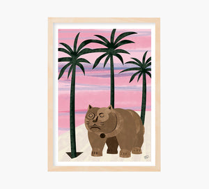 Rambla de Raval Art Print