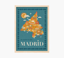 Load image into Gallery viewer, Madrid Map