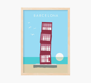 Barceloneta Art Print