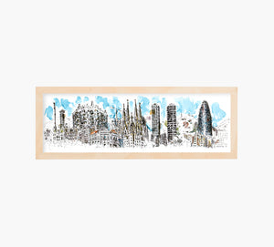 Skyline V2 Art Print