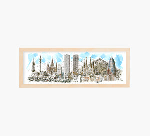 Skyline V1 Art Print