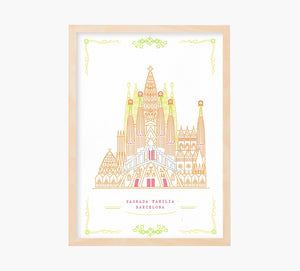 Sagrada Família Art Print