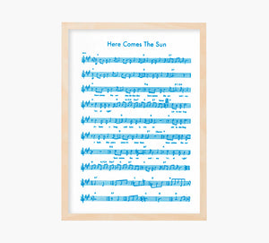 Here Comes The Sun Art Print