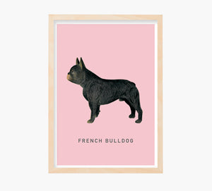 Print French Bulldog