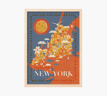 Load image into Gallery viewer, New York Map