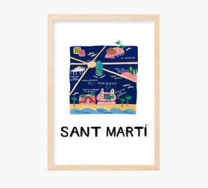 Print Barrio del Sant Martí