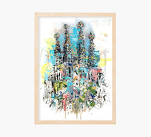 Cargar imagen en el visor de la galería, Sagrada Familia Free Style Art Print