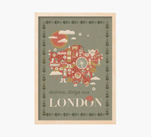Cargar imagen en el visor de la galería, London Mapa Art Print