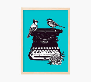 Print Vintage Birds