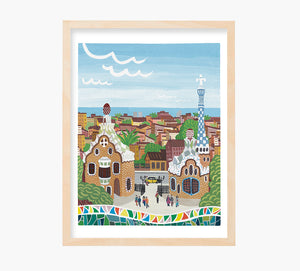 Park Güell Art Print