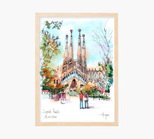 Cargar imagen en el visor de la galería, Sagrada Familia Passio Art Print