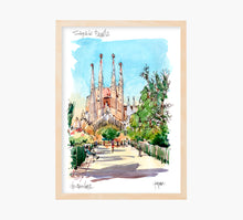 Cargar imagen en el visor de la galería, Print Sagrada Família Naixement