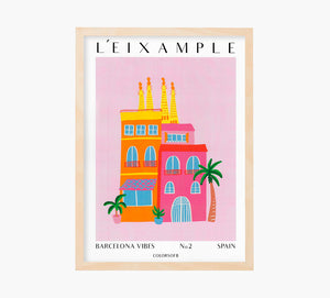 L'Eixample Art Print