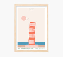 Cargar imagen en el visor de la galería, La Barceloneta Art Print