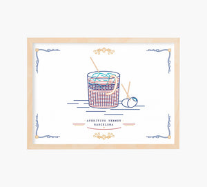 Aperitivo Vermut Art Print