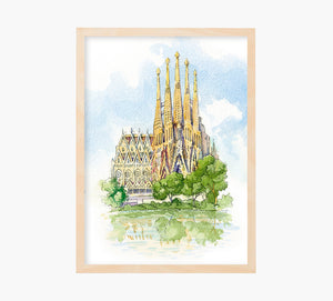 Print Sagrada Família