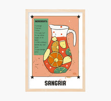 Cargar imagen en el visor de la galería, Sangria Art Print