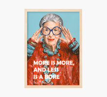 Cargar imagen en el visor de la galería, Iris Apfel Art Print