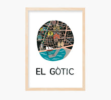 Cargar imagen en el visor de la galería, Print Barrio del Gòtic