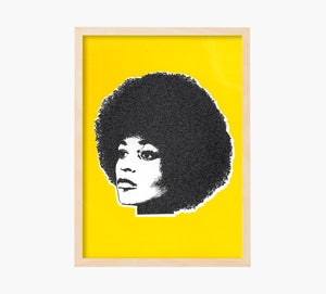 Print Angela Davis