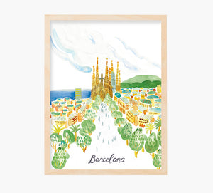 Sagrada Família Vista Art Print