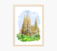 Cargar imagen en el visor de la galería, Sagrada Família Art Print