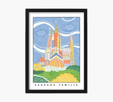 Cargar imagen en el visor de la galería, Sagrada Família Barcelona Lámina Ar Print Mercilona