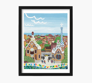 Park Güell Art Print