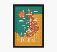 Load image into Gallery viewer, dubai map
