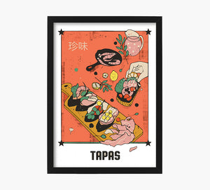 Tapas Art Print