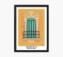 Load image into Gallery viewer, Print Plaça de Lesseps 31