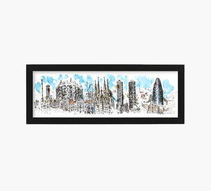 Skyline V2 Art Print