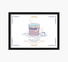 Cargar imagen en el visor de la galería, Aperitivo Vermut Art Print