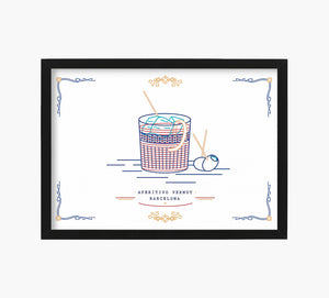 Aperitivo Vermut Art Print
