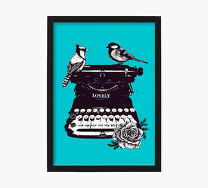 Print Vintage Birds