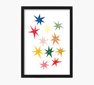 Estrellas Art Print
